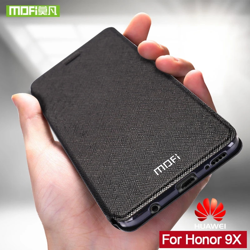 

For Huawei Honor 9X case For Huawei Honor 9X case cover silicon flip leather tpu Mofi shockproof For Huawei Honor 9X case funda