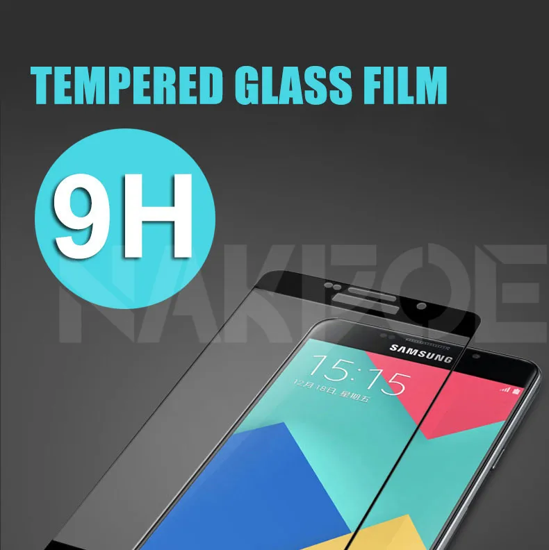 9D Защитное стекло для samsung Galaxy A3 A5 A7 A5 A7 A6 A8 Plus A9 закаленное защитное стекло для экрана