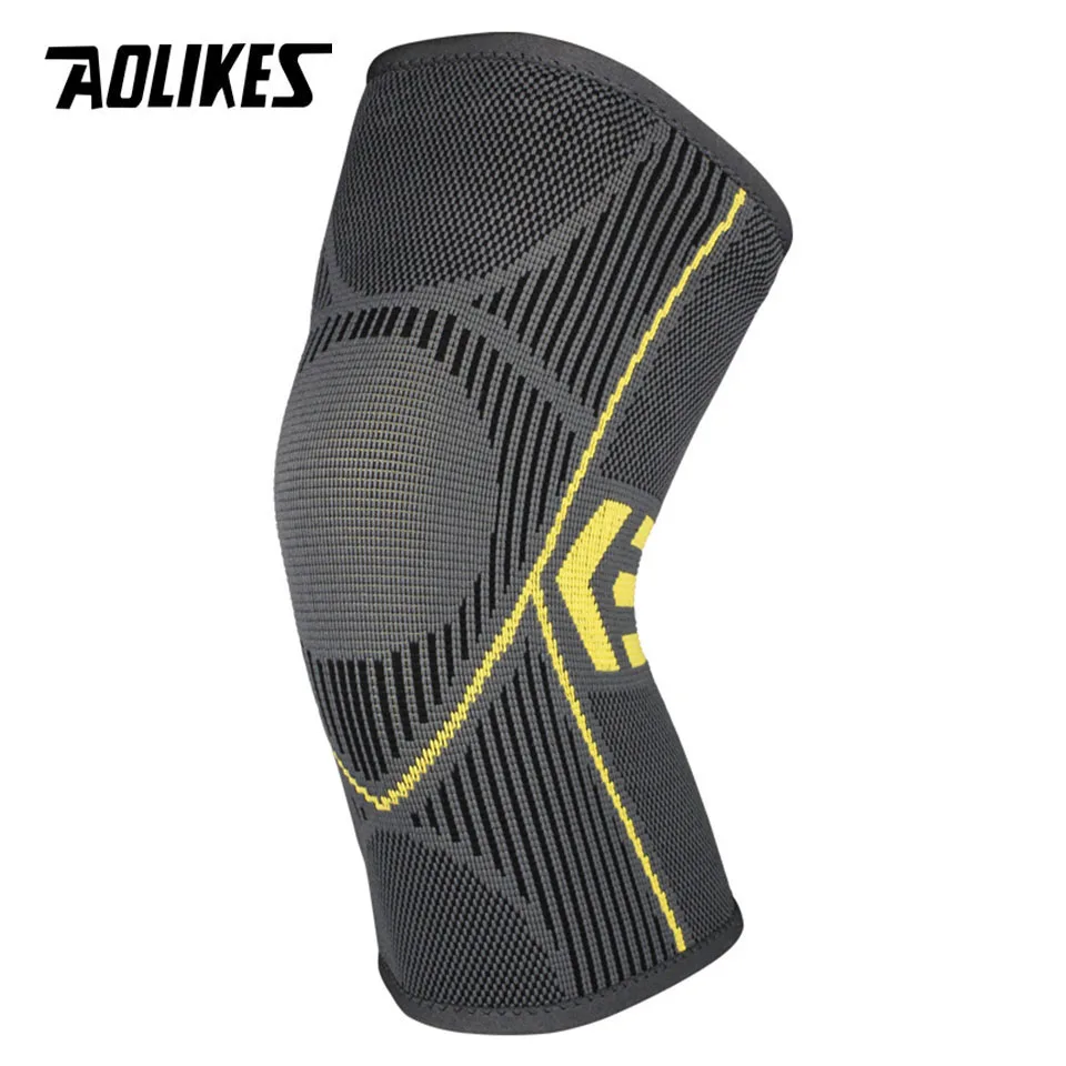 AOLIKES Knee Support Compression Sleeve for Joint Pain Relief and Fitness