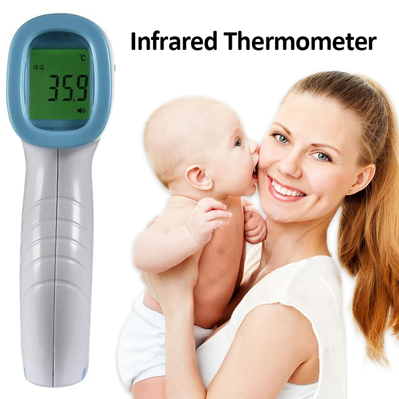 

1/10PCS Baby Thermometer Infrared Digital LCD Body Measurement baby Temperature Gun with Data Holding Backlight Function for Kid