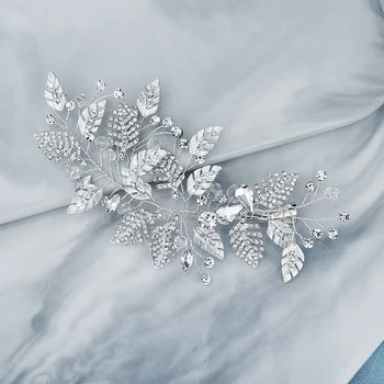 Miallo Bridal Hair Accessories Wedding Hair Clips for Women Party Pearl Crystal Jewelry Bride Headpiece Prom Bridesmaid Gift 5