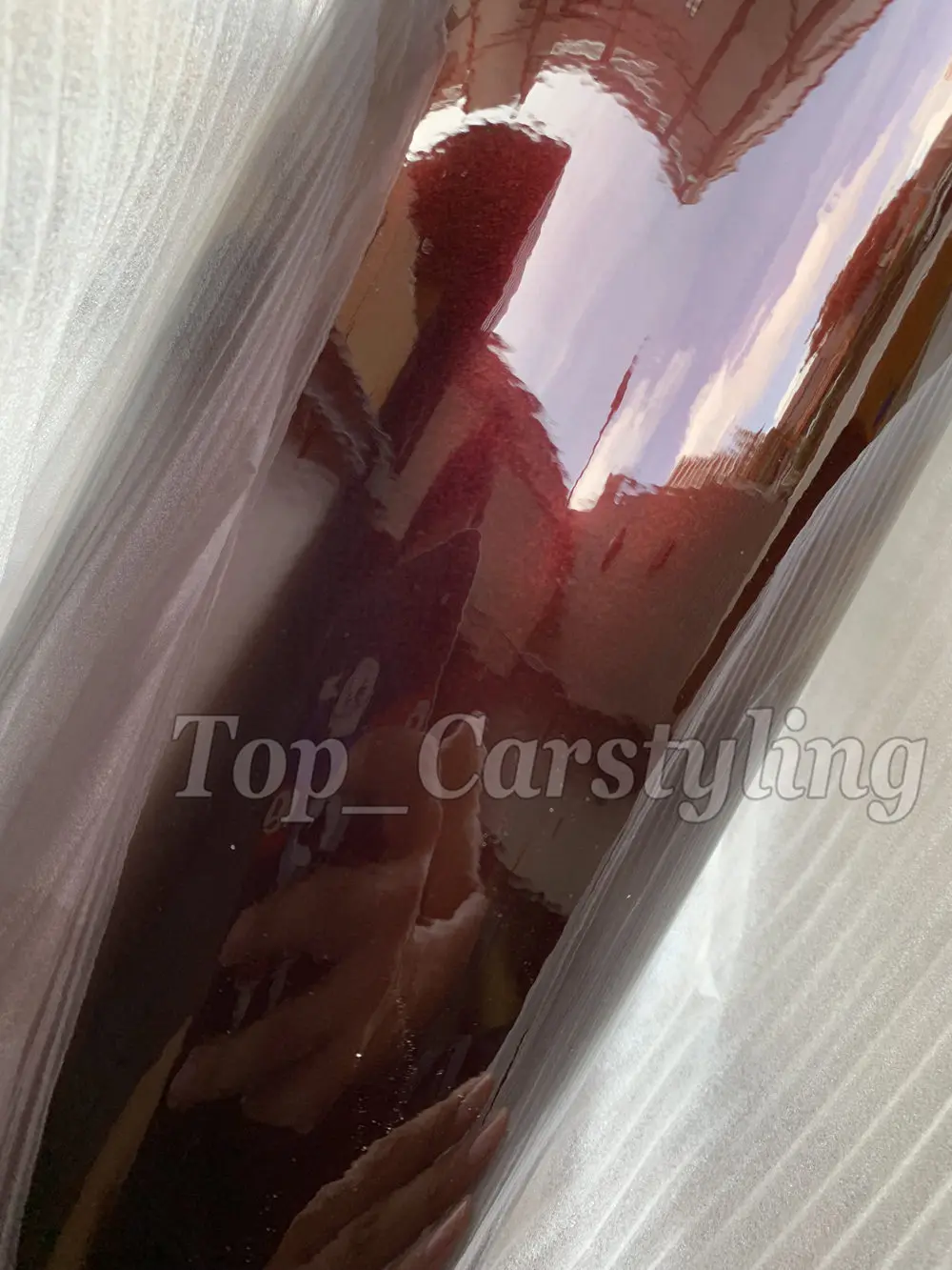 black rose gloss metallic vinyl car wrap film foil 3m avery kmpf  (4)