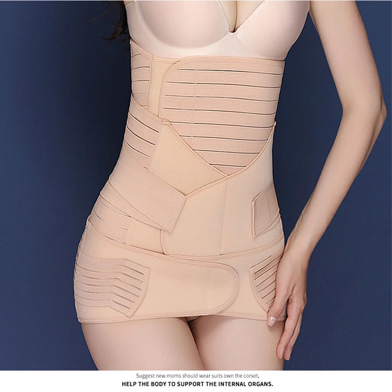 AIEason Waist Shapewear Cincher Body Shaper Corset Postpartum Belly Band Wrap C Section Tummy Control Binder Girdle for Women 
