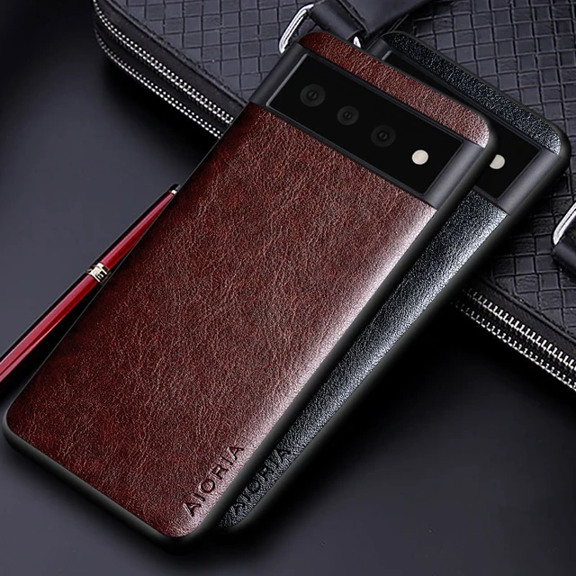 Google Pixel 6 Pro Luxury Phone Case  Case Pixel 6a Luxury Leather -  Fashion Leather - Aliexpress