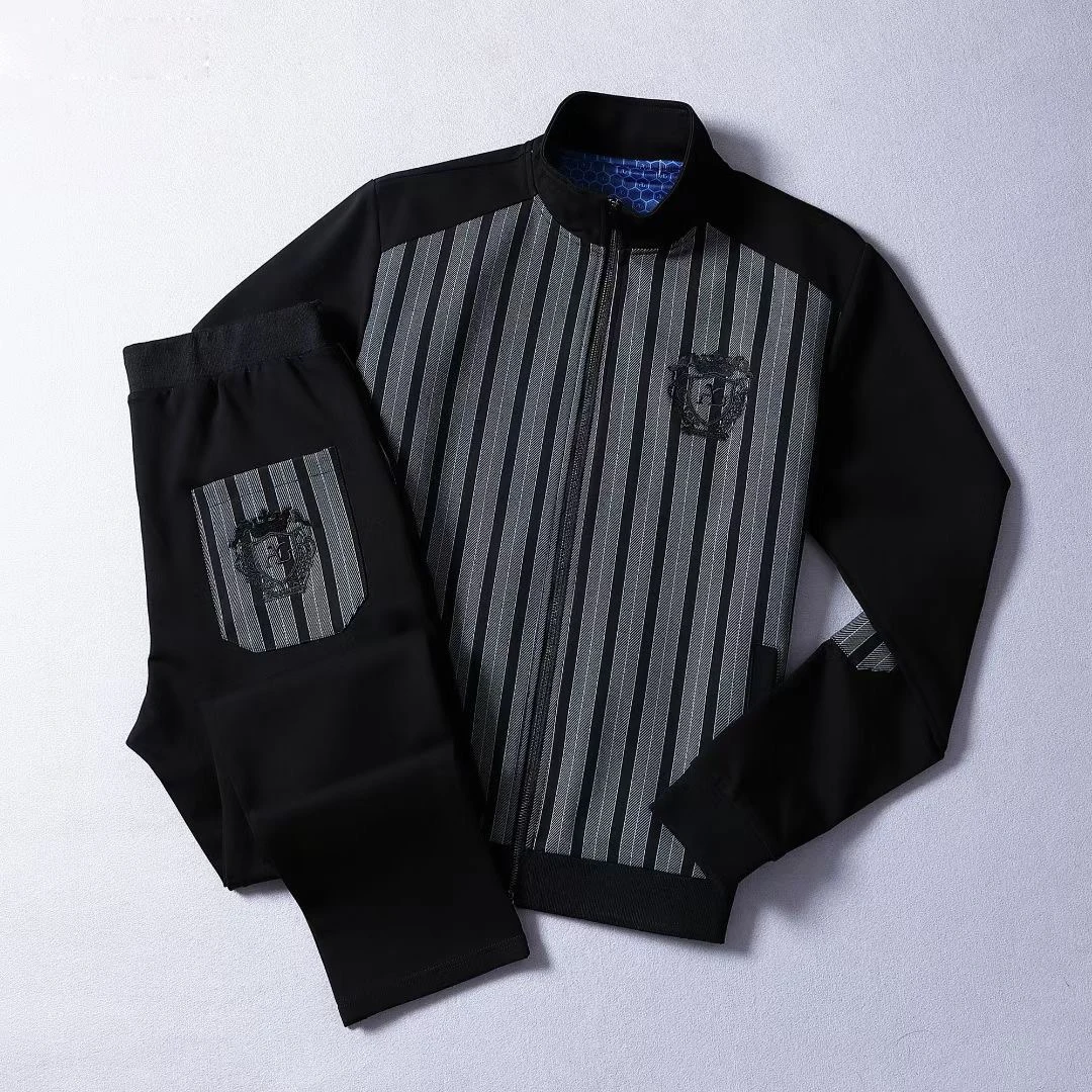 BILLIONAIRE Sportswear set men 2022 new style fashion comfort stripe