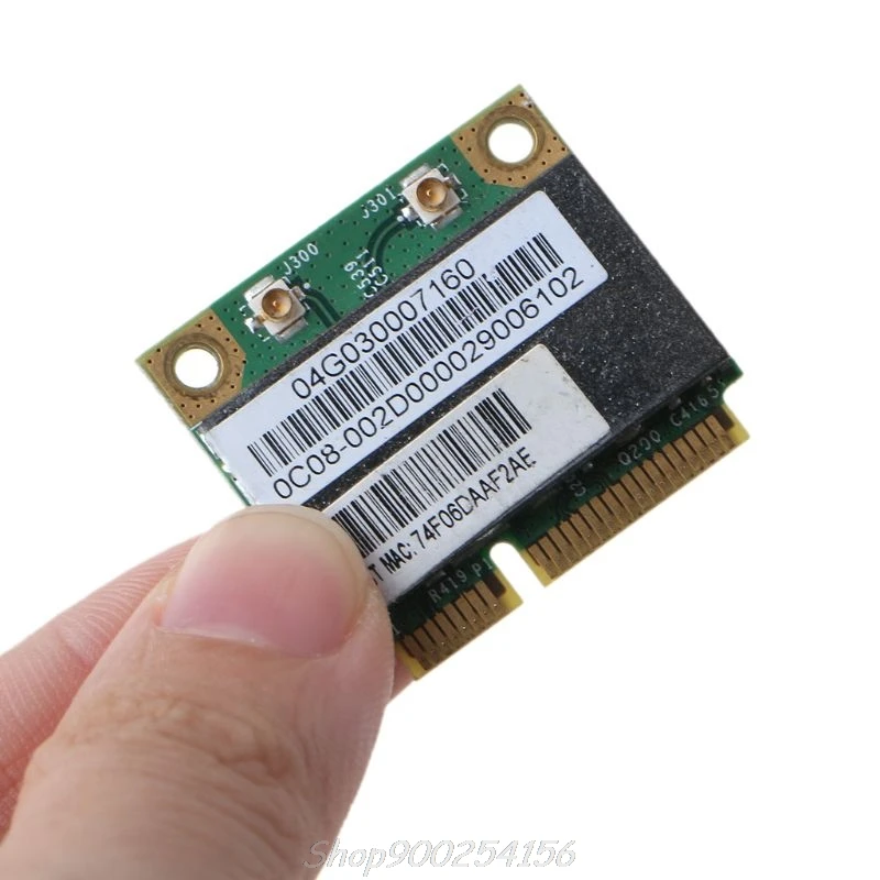 Беспроводная карта Broadcom Bcm94313HMGB AW-NB047H BCM4313 Half Mini Pci-e Wifi Net-Рабочая с Bluetooth-compatible4.0 Au19 |
