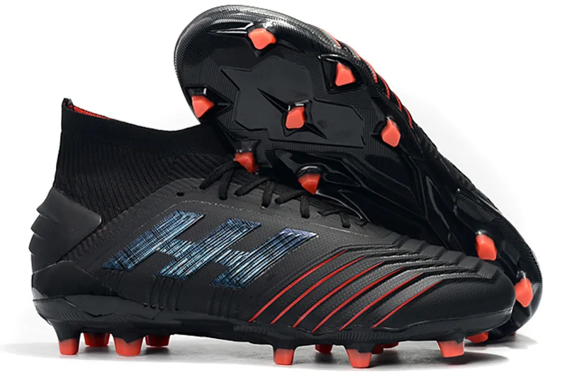 

new Predator 19+ 19.1 FG AG PP Paul Pogba 25th Anniversary Golden Mens Boys Soccer Football Shoes 19+x Cleats Snerkers