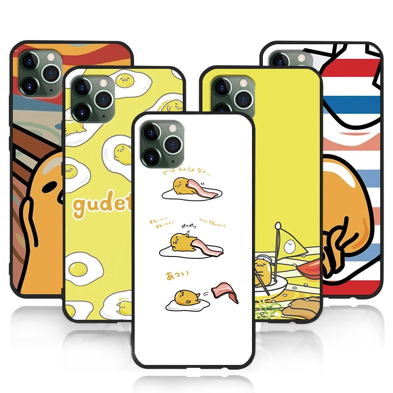 Чехол для телефона iphone 11 Pro Max XR XS MAX X gudetama lazy egg Apple 8 7 6 5S s Plus силиконовый защитный