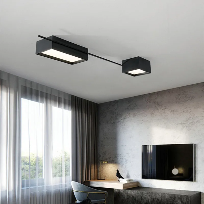 

Modern Art Style Bedroom Led Ceiling Lamp Living Room Office Kitchen Corridor Balcony Unique Creative Design Decorative Light
