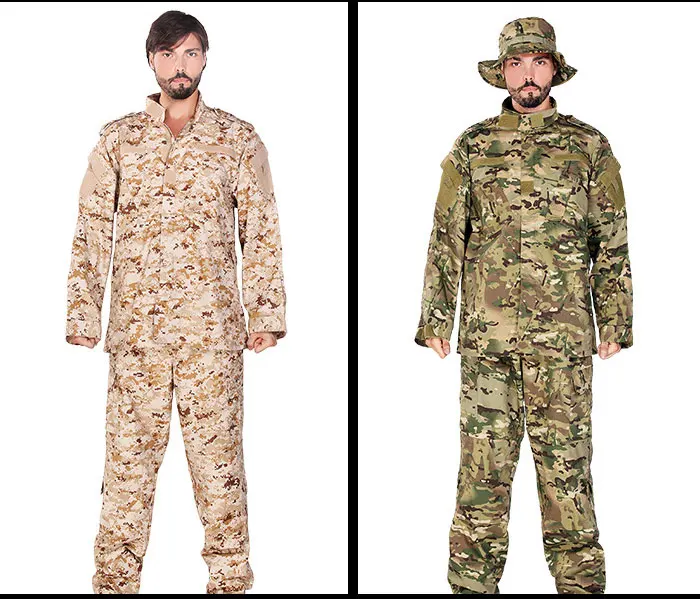 17Color Men Army Tactical Military Uniform Camouflage Combat Shirt Clothes Special Forces ACU Militar Uniforms for Man Coat Set