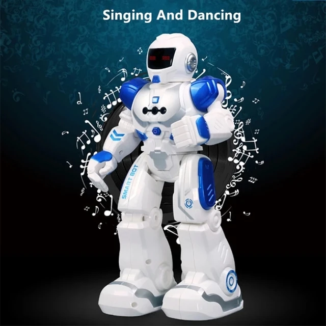 Remote Control Intelligent Smart Robot Can Music Singing Touch Sensor Learnning English Sliding Toy Program Gesture Control Gift 3