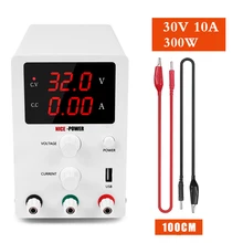 Fuente de alimentación CC ajustable para laboratorio, estabilizador de corriente Digital, fuente de banco, 30 V, 10A, 60V, 5A, 30 V, AC, 110V o 220 V
