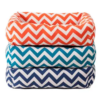 

Dog Stripe Soft Bed Mat Kennel Dog Puppy Warm Bed Plush Cozy Nest For Small Medium Large Dog House Pad Warm Winter Pet Supplies