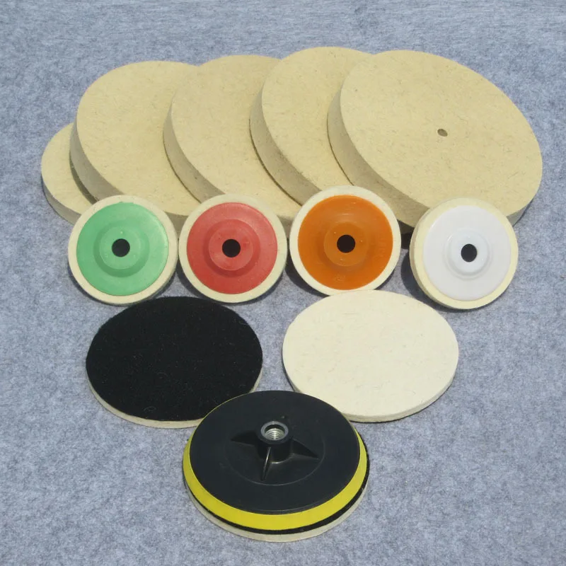

Parallel Wool Wheel Import Australian Wool Felt Wheel 200 Wool Plate Metal Stainless Steel Glass Mirror Polishing Wheel 250