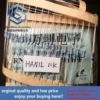 

30pcs only orginal new HF resistance HANIL resistance Korea 1/4W 0.25W 11K 11000 Euro can pay