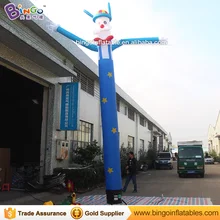 Бинго®6 м надувной Пасхальный воздушный танцевальный костюм кролика со звездой/воздушная трубка/танцор неба для празднования пасхи/праздника партии