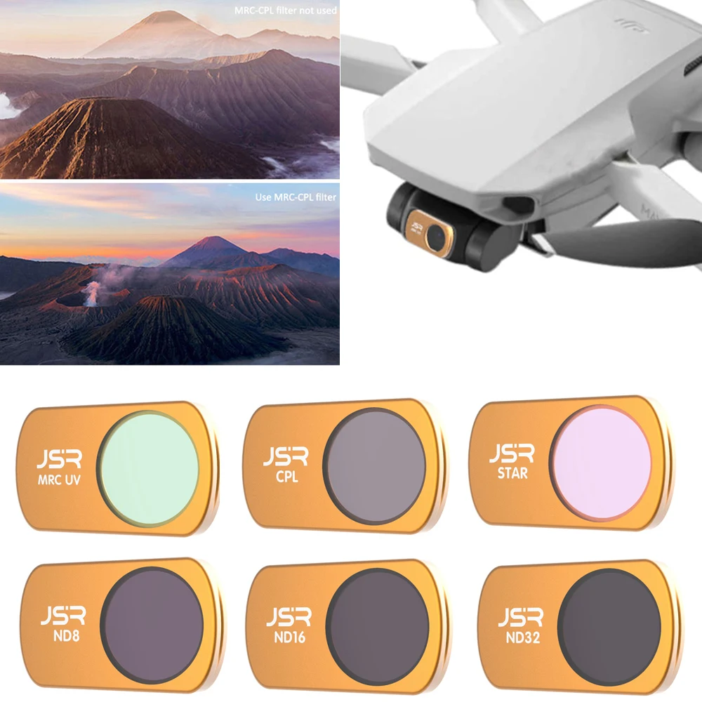 Для DJI Mavic Mini Drone Camera Gimbal фильтр объектива MCUV CPL ND объектив камеры солнцезащитный