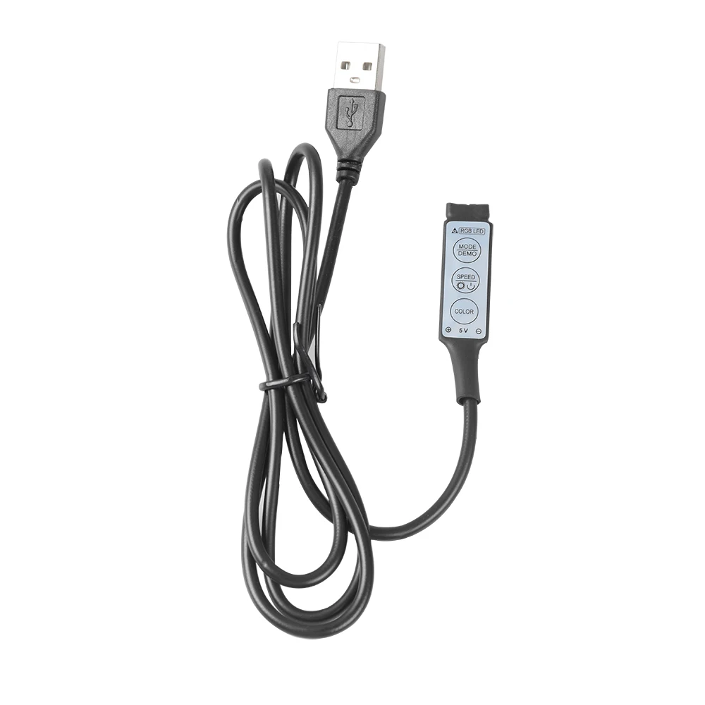 3 Key 5v Usb Rgb Controller For Rgb Led Strip Rgb Controler AliExpress
