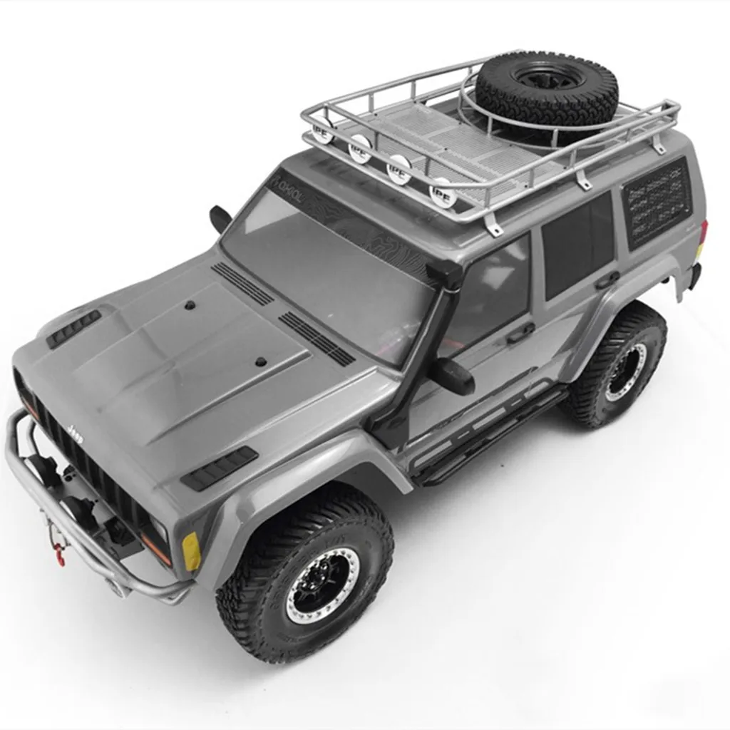 RC 1:10 Roof Luggage Rack LED Light Bar for D90  SCX10 Axial