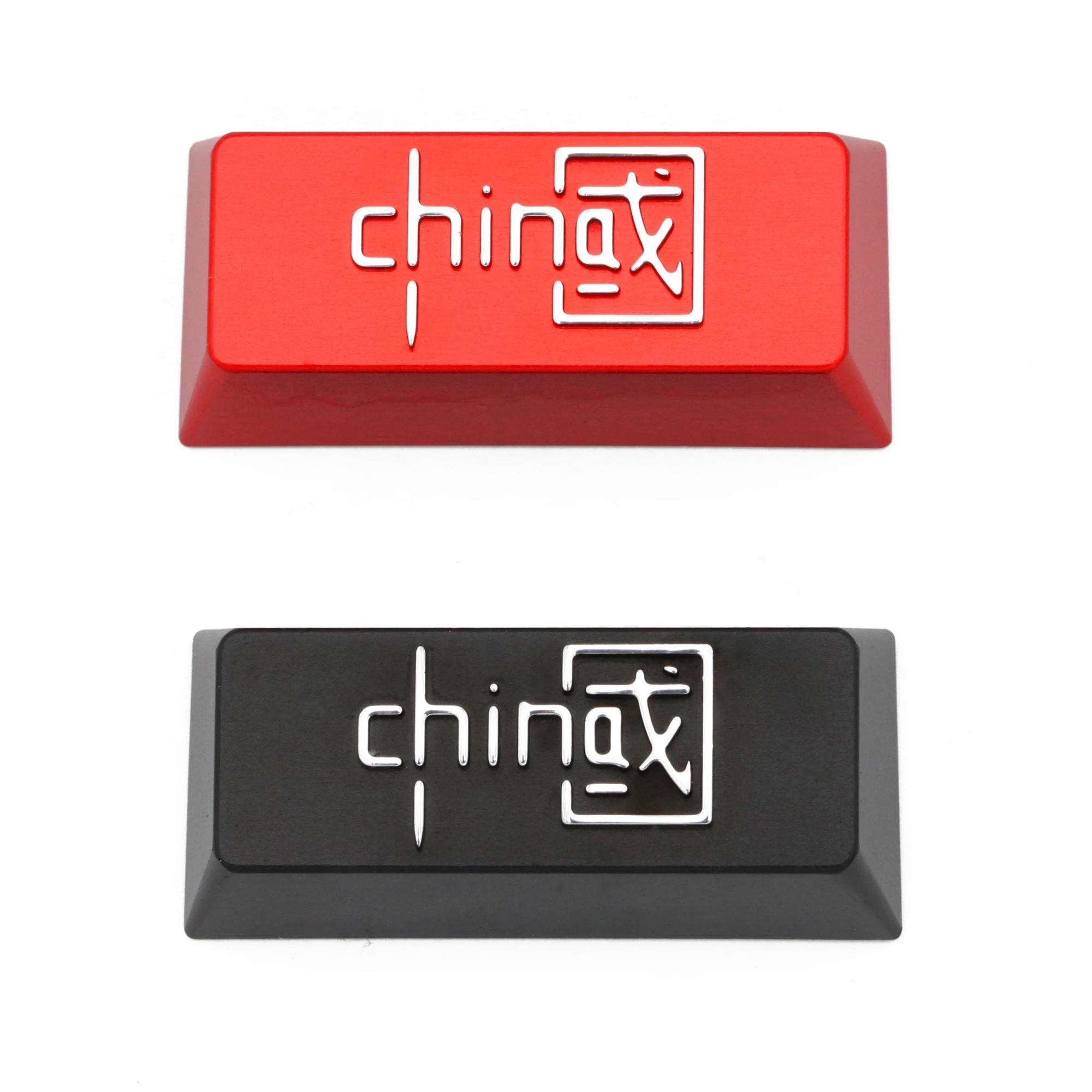 KEYFIRST FOT1 China Zhong Guo Enter Artisan Keycap CNC анодированный алюминий совместимый переключатель Cherry MX черный красный OEM профиль