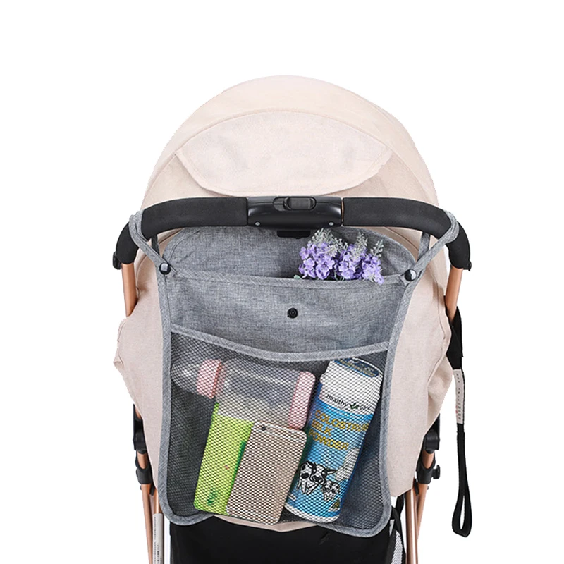 Детская коляска сумка подвесная для детской коляски сумка Сетчатая Сумка детский зонт сумка хранение, портфель для хранения сумка Универсальный уход за ребенком
