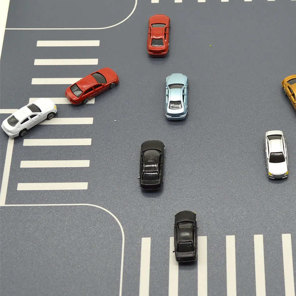 Гибридная модель поездов рельсовая форма шт. 1:150 игрушечные пейзажи диорама