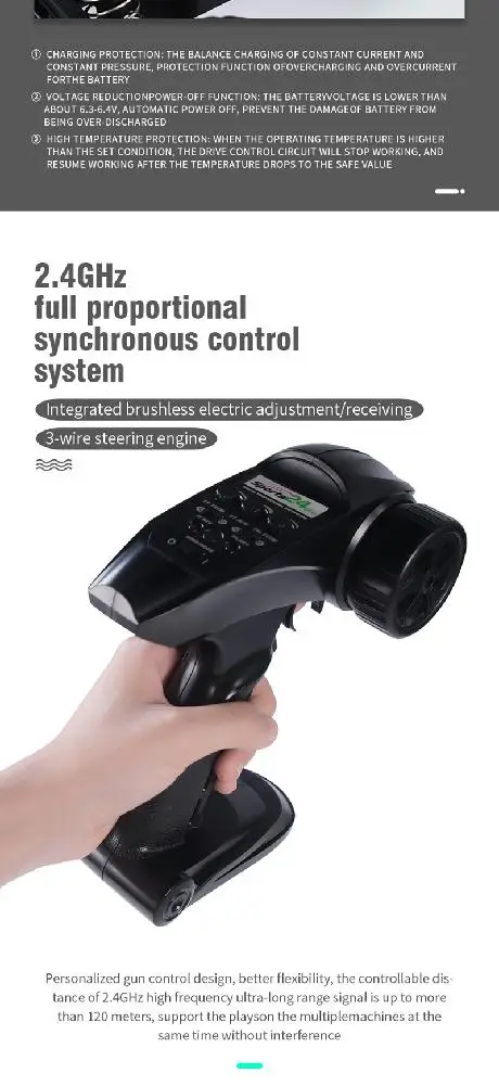 HBX 16889 1/16 2,4G 4WD 45км/ч бесщеточный ру автомобиль с светодиодный светильник Электрический внедорожный грузовик RTR модель VS 9125