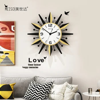 

2020 NEW Silent Acrylic Large Decorative Wall Clocks Watch Modern Design Living Room Home Decoration Wall Watch Wall Stickers