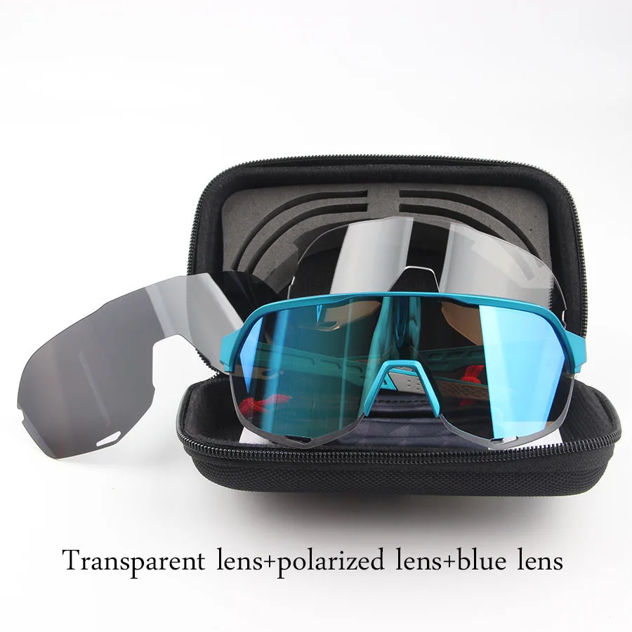 Peter Limited S2 поляризационные спортивные велосипедные солнцезащитные очки Gafas Ciclismo MTB велосипедные очки солнцезащитные очки speed daler - Цвет: S2 ICE BLUE