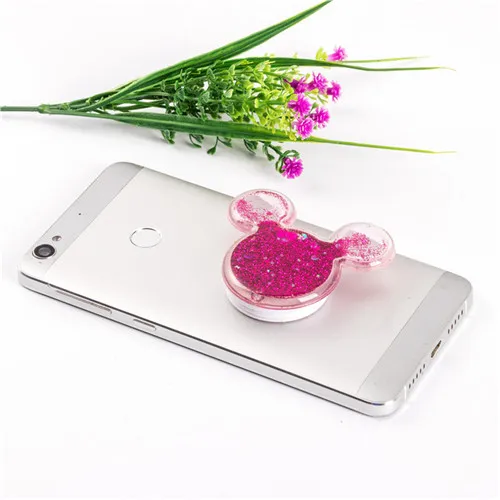 Держатель для телефона с Микки-Маусом, подставка, кольцо, держатель, вращение на 360 градусов, универсальный кронштейн для мобильного телефона для iphone x, для Xiaomi Redmi - Цвет: 04