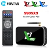 Ugoos X3 PRO TV Box Android 9.0 TVBox Amlogic S905X3 4GB RAM 32GB X3 Plus 64GB DDR4 WiFi 1000M 4K X3 Cube 2GB 16GB Set Top Box ► Photo 1/6