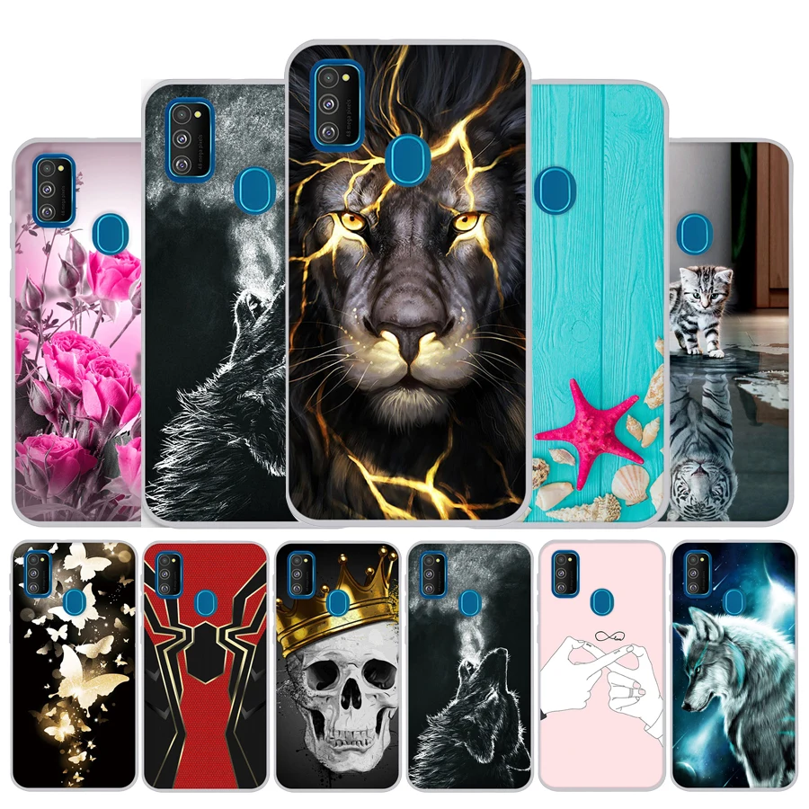Phone Cases For Samsung Galaxy M30s Case Cover For Samsung M30s Phone Case Soft TPU Back Cover For Samsung Galaxy M30s Bumper