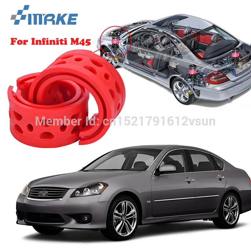 SmRKE для Infiniti M45 высококачественный передний/задний автомобильный амортизатор, пружинный бампер, силовая Подушка, буфер