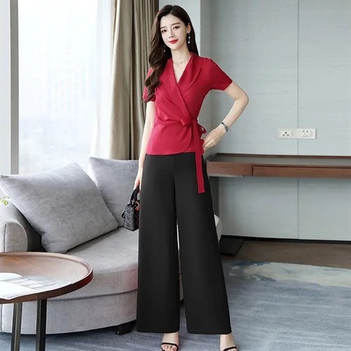 

Set/Suit Skirt 2019 Summer Cool Simple Mid-length Two-Piece Set-Style