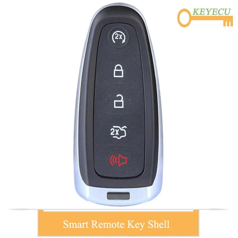 Умный чехол KEYECU для автомобильного ключа с дистанционным управлением Ford Explorer Edge