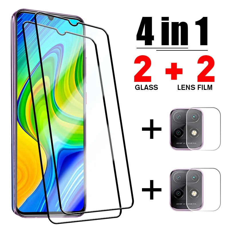 4in1 Tempered Glass for Samsung A52 A50 A72 A70 A11 A12 A13 Camera Lens Screen Protector for Samsung M51 M31S M21 Glass - ANKUX Tech Co., Ltd
