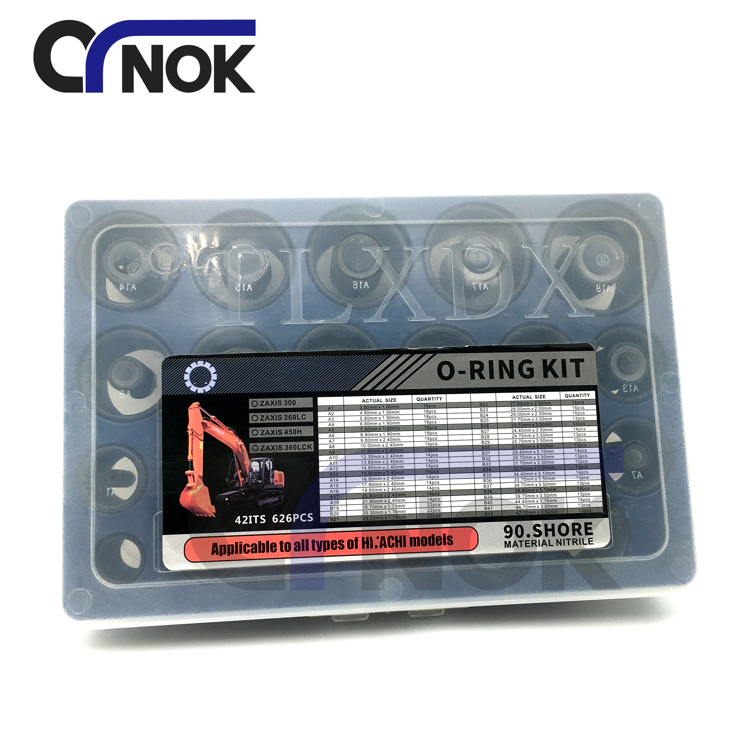 Wholesale Price NBR Black Color O-Ring Box For Excavators Metric ORING Service Kits | Автомобили и мотоциклы
