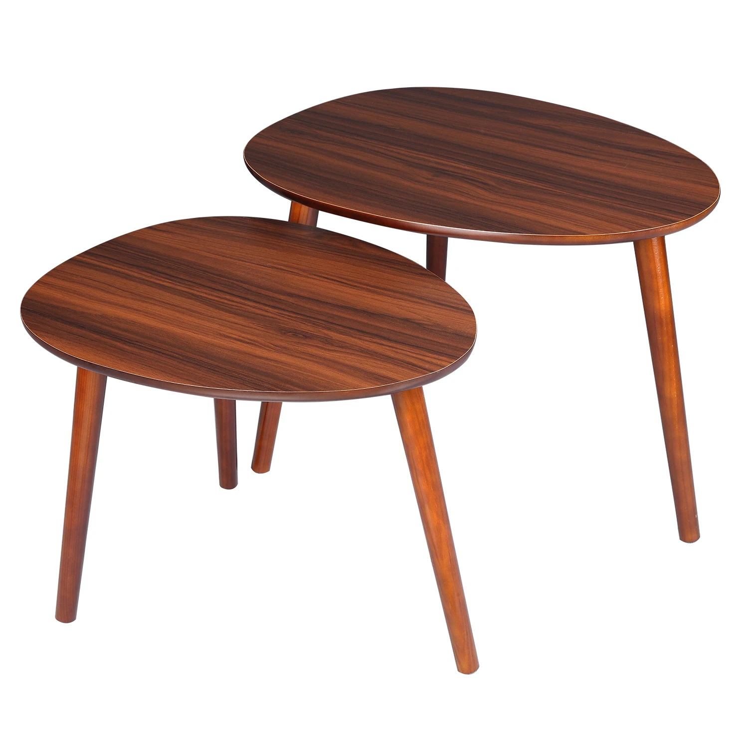 2pcs/set Nordic Style Cherry Wood Coffee Table Living room Sofa Side Table Small Tea Table Home Furniture 2pcs/set Nordic Style Cherry Wood Coffee Table Living room Sofa Side Table Small Tea Table Home Furniture