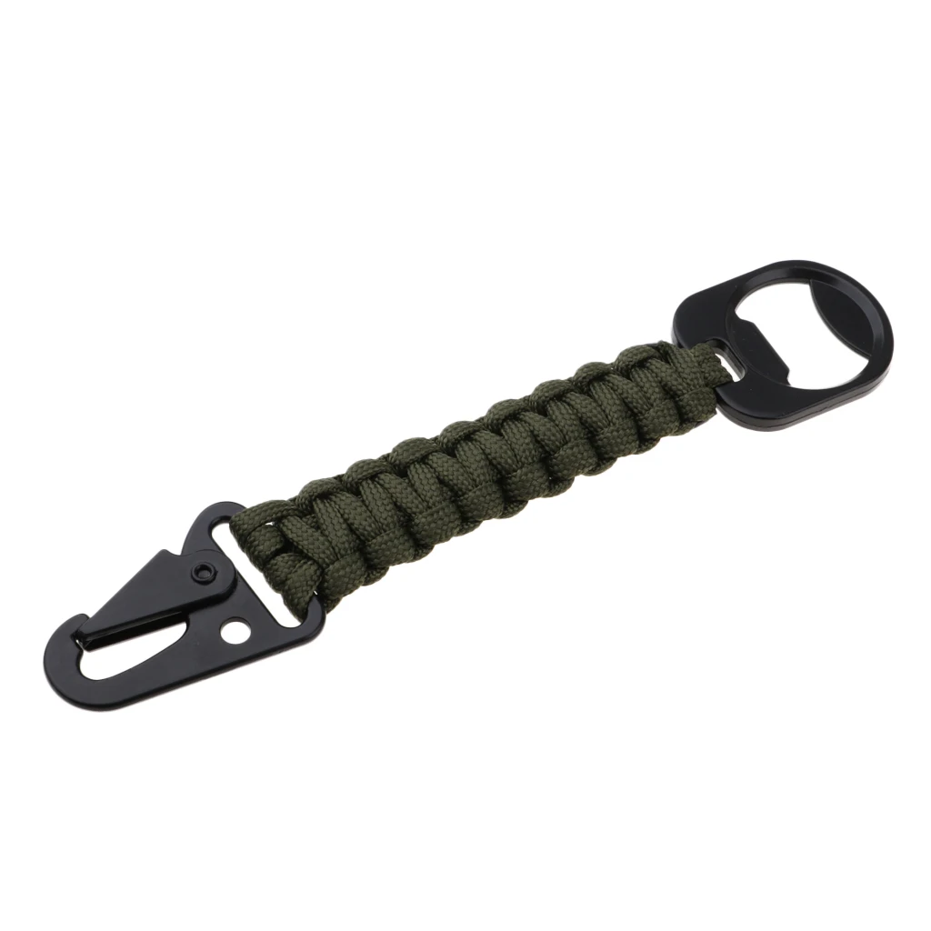 Глянцевая белая виниловая Paracord брелок из веревок аварийный инструмент брелок на жгуте
