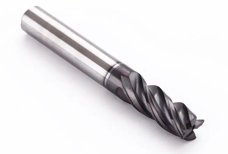 Плоские режущие инструменты CNC 4 флейты Концевая фреза карбида металла твердого