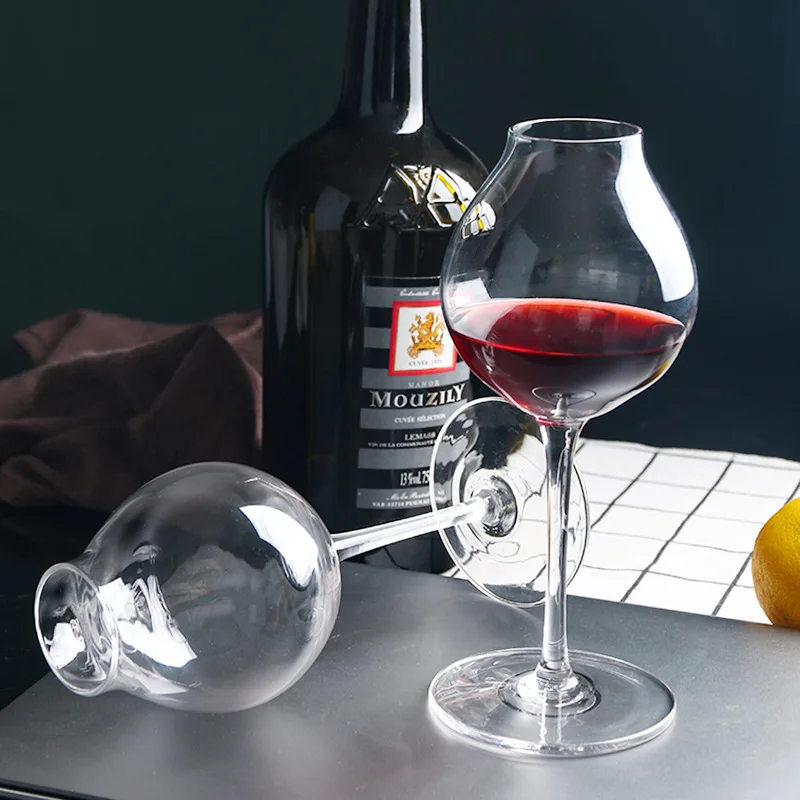 Britain Blender's Professional Bartender Whisky Crystal Goblet XO Brandy Snifter Wine Taster Drinking Copita Goblet Cup Wholesal