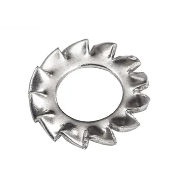 

304 Stainless Steel M2.5 M3 M4 M5 M6 M8 Internal Tooth Lock Washers Assortment