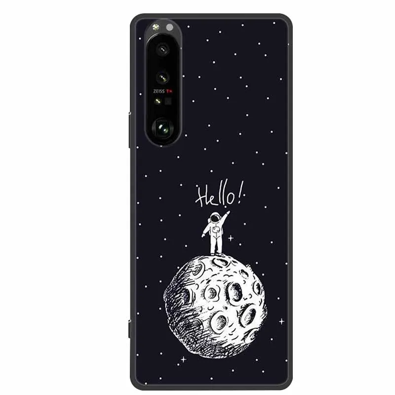 Black Silicone Soft Back Cover Case, Slim Protective Phone Case