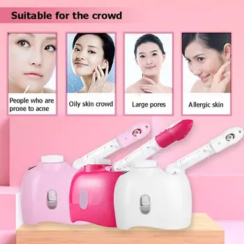 

Pro KD-33C Nano Facial Steamer Mist Sprayer SPA Steaming Machine Beauty Instrument Atomizer Face Skin Care Tools 3 Colors