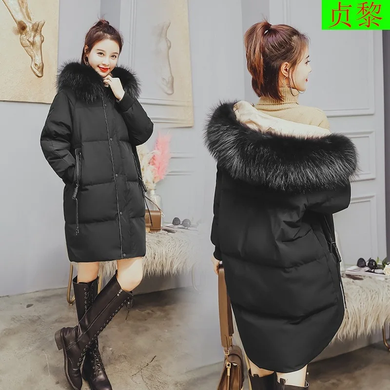 

2018 New Style WOMEN'S Dress Cotton-padded Jacket off Season Loose-Fit down Jacket Cotton-padded Clothes Women's Thick Korean-st