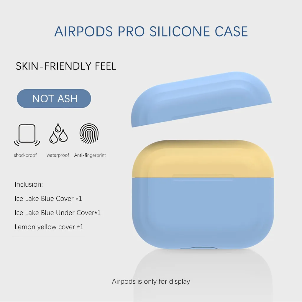 Силиконовый чехол для Airpods Pro, беспроводной чехол с Bluetooth для Apple Airpods Pro, чехол для наушников Air Pods Pro 3, Fundas, 19Nov