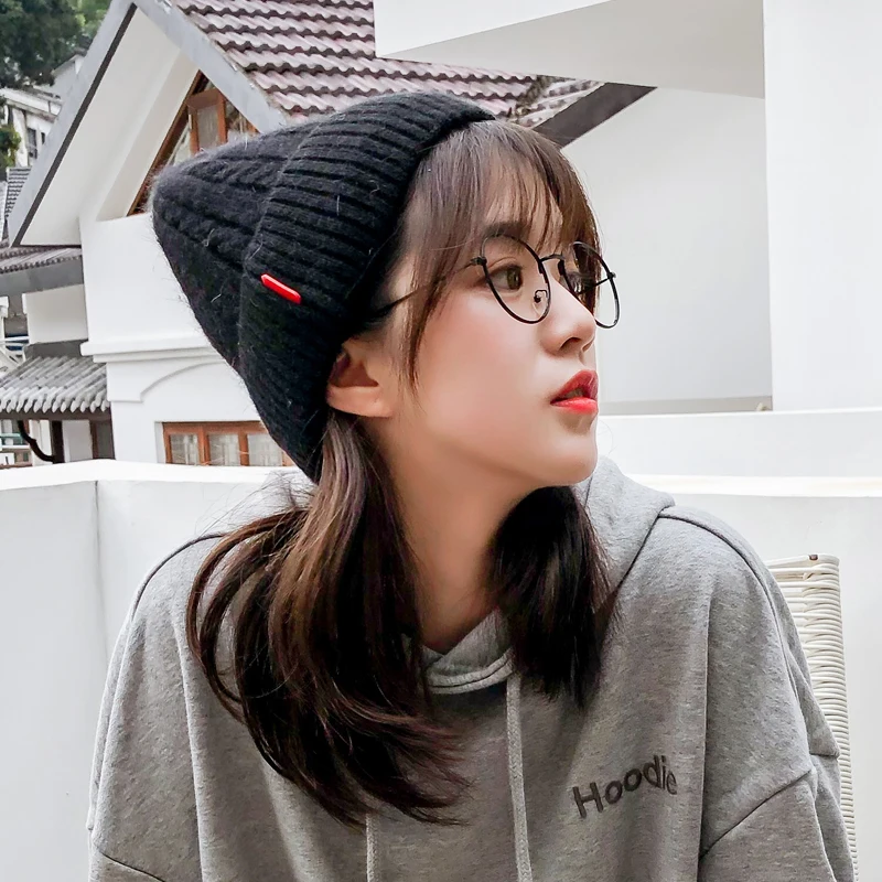H3587 Women Beanie Hat Autumn Winter 