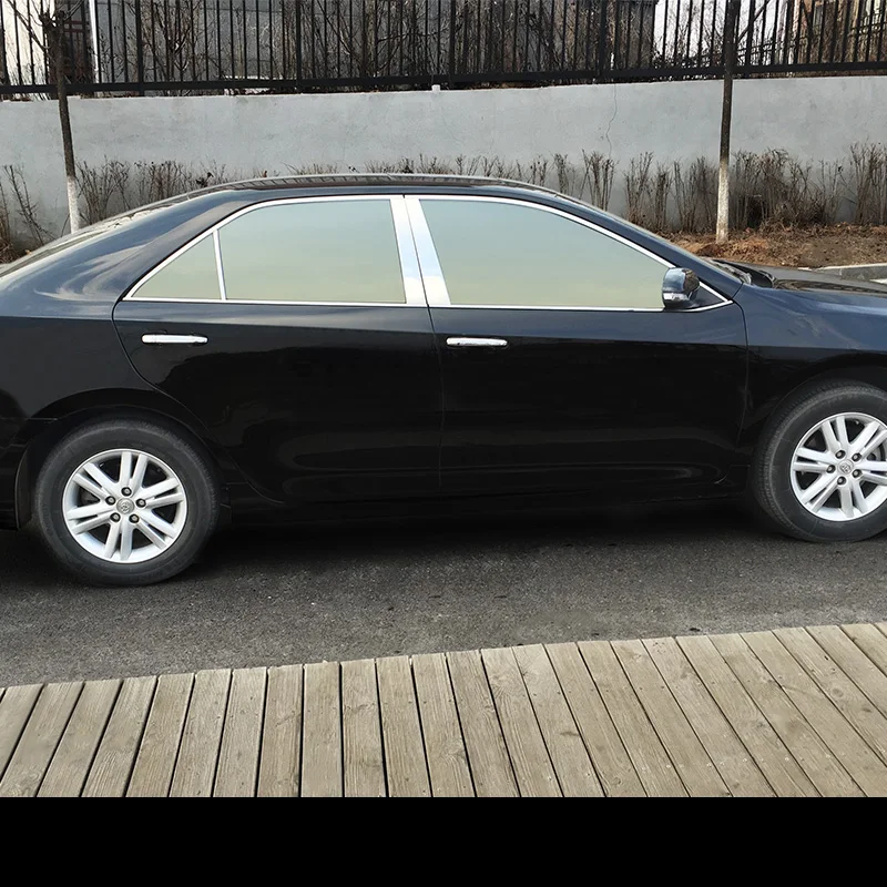 Нержавеющая сталь окна автомобиля планки для toyota camry 2006 2007 2008 2009 2010 2011 2013 2012
