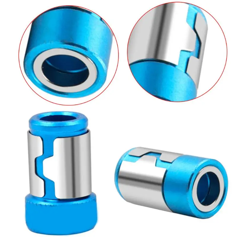 

Light Blue Bit Magnetizer Ring Universal Removable Magnetic Steel Home Gadgets