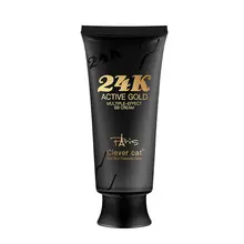 BB крем 24k золотой уход за кожей BB крем Увлажняющий Осветляющий цвет кожи против морщин изоляция веснушек крем для лица